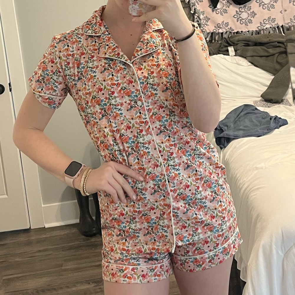 BB BABY 2pc sleep set with cute floral print